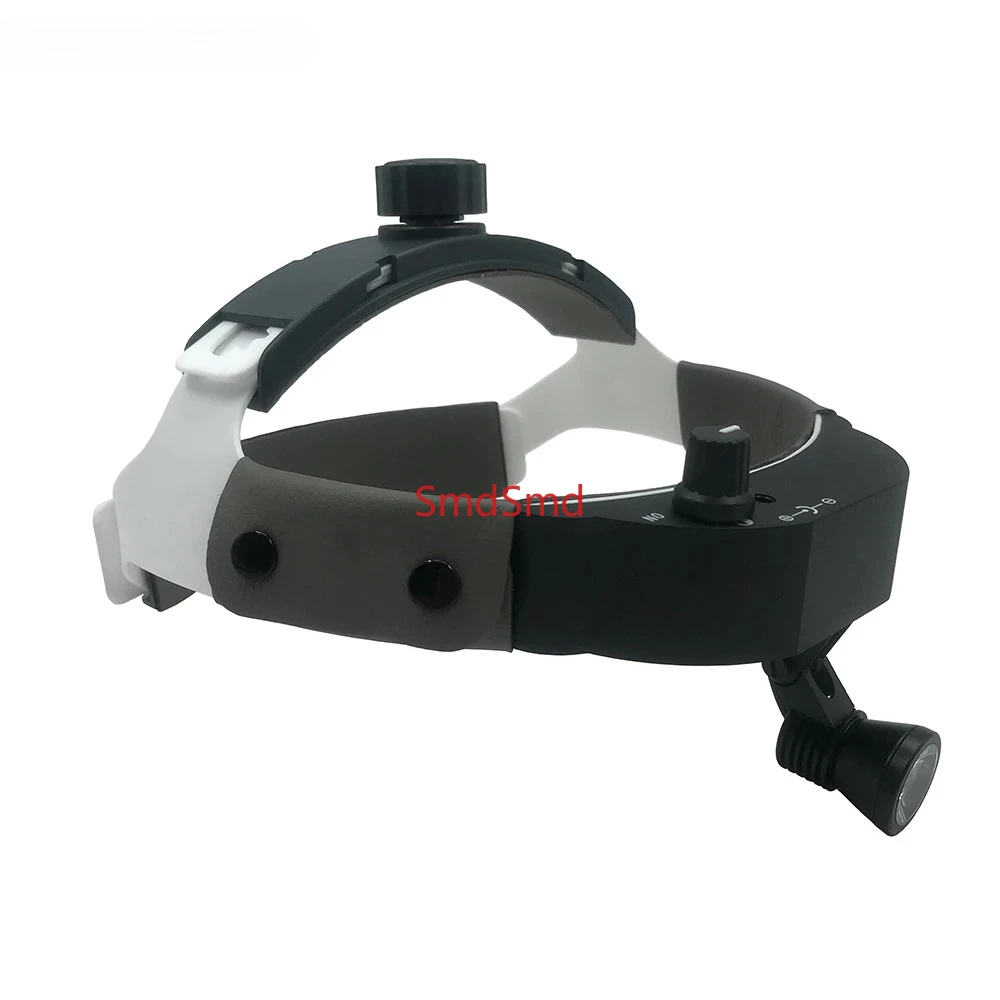 Medical Ultralight LED Head-mounted Inspection Examination Head Light Lamp Surgery ENT Pets Veterinary Adjustable Rechargeable