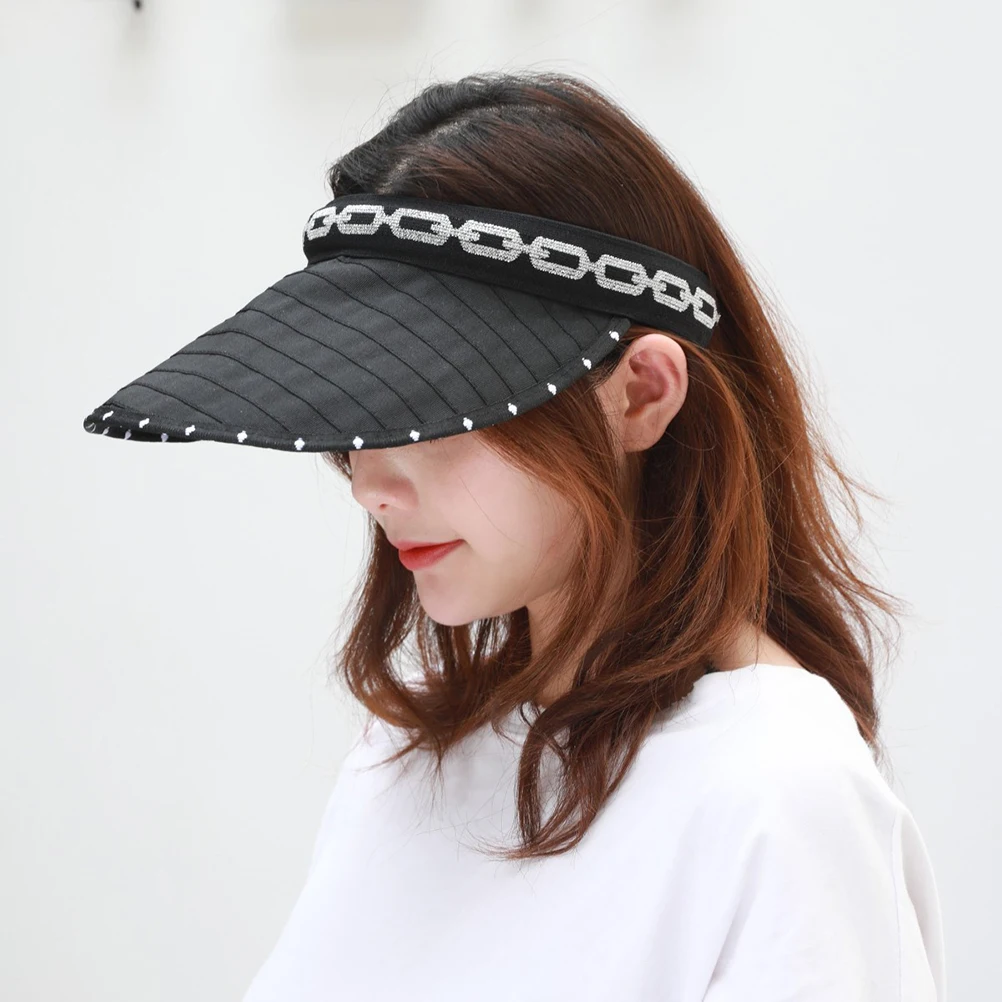 

Portable Sun Hat Outdoor Sun Protection Cap Simple Style Casual Hat Empty Men Women Lightweight Cotton Material Comfortable