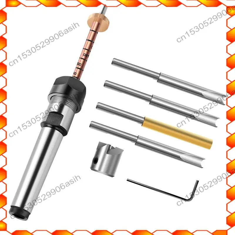 -AT52 Pen Making Kit Pen Shaft And Pen Holder Trimming Set Wood Turning Mandrel For Making Pen Woodworking Lathe Accessories