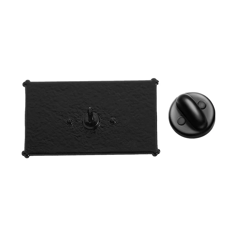 رسائل كرتونية وردية أوه، fFFS. المينا المعادن مضحك التلبيب دبابيس دبابيس شارات حقيبة الظهر المجوهرات بالجملة هدية للأصدقاء