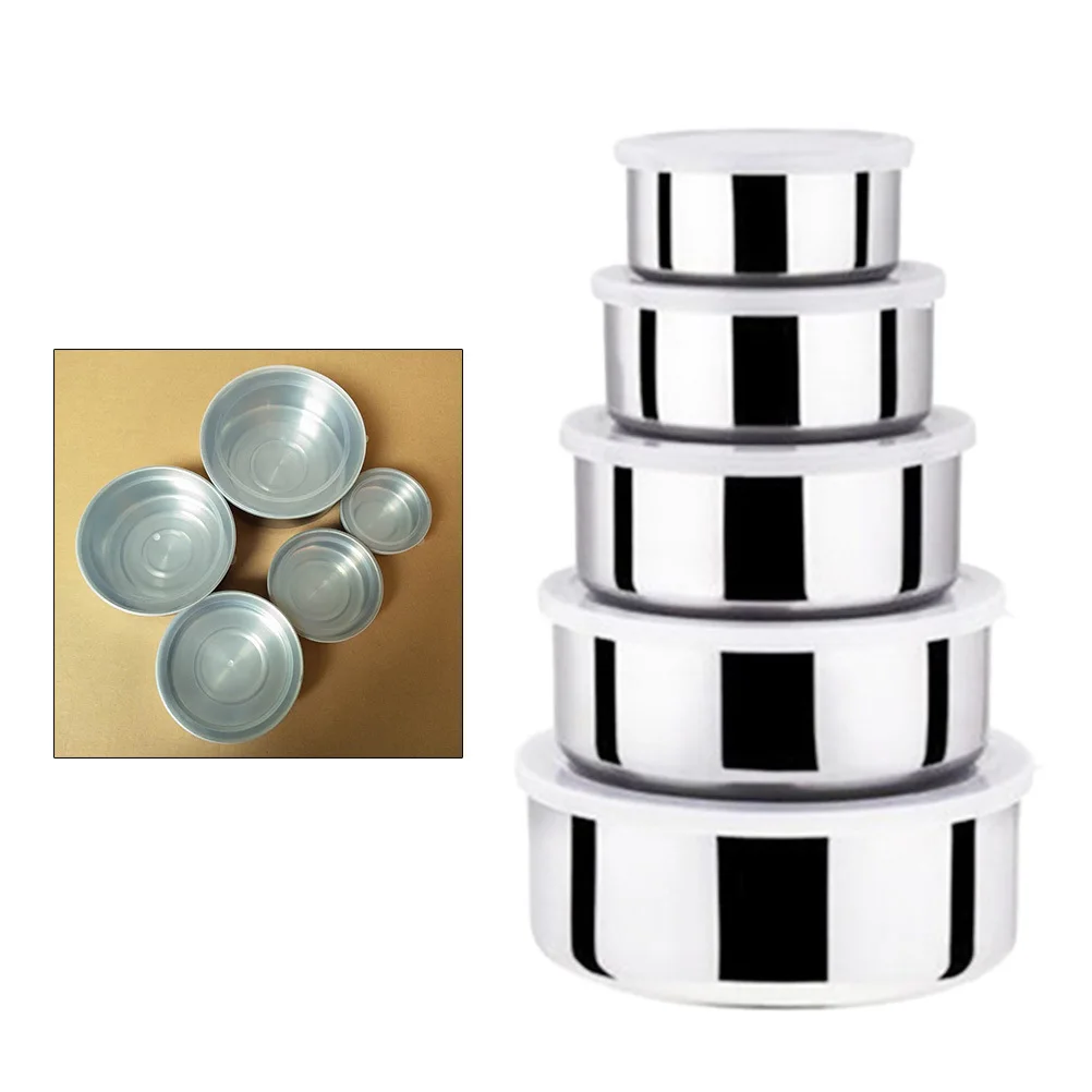 

Stainless Steel Food Containers Set Eco-Friendly Leak-Proof Stackable Snack Storage Boxes for Lunch Picnic Travel Bpa-Free