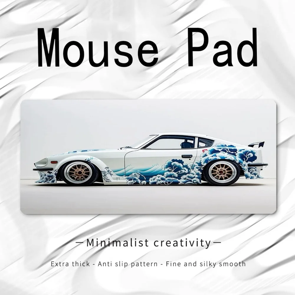 Racing Car Large Mouse Pad XXL 80x30cm Speed Teclado e Mouse Gamer Mat Keyboard Pads Rubber Desk Mice Pad