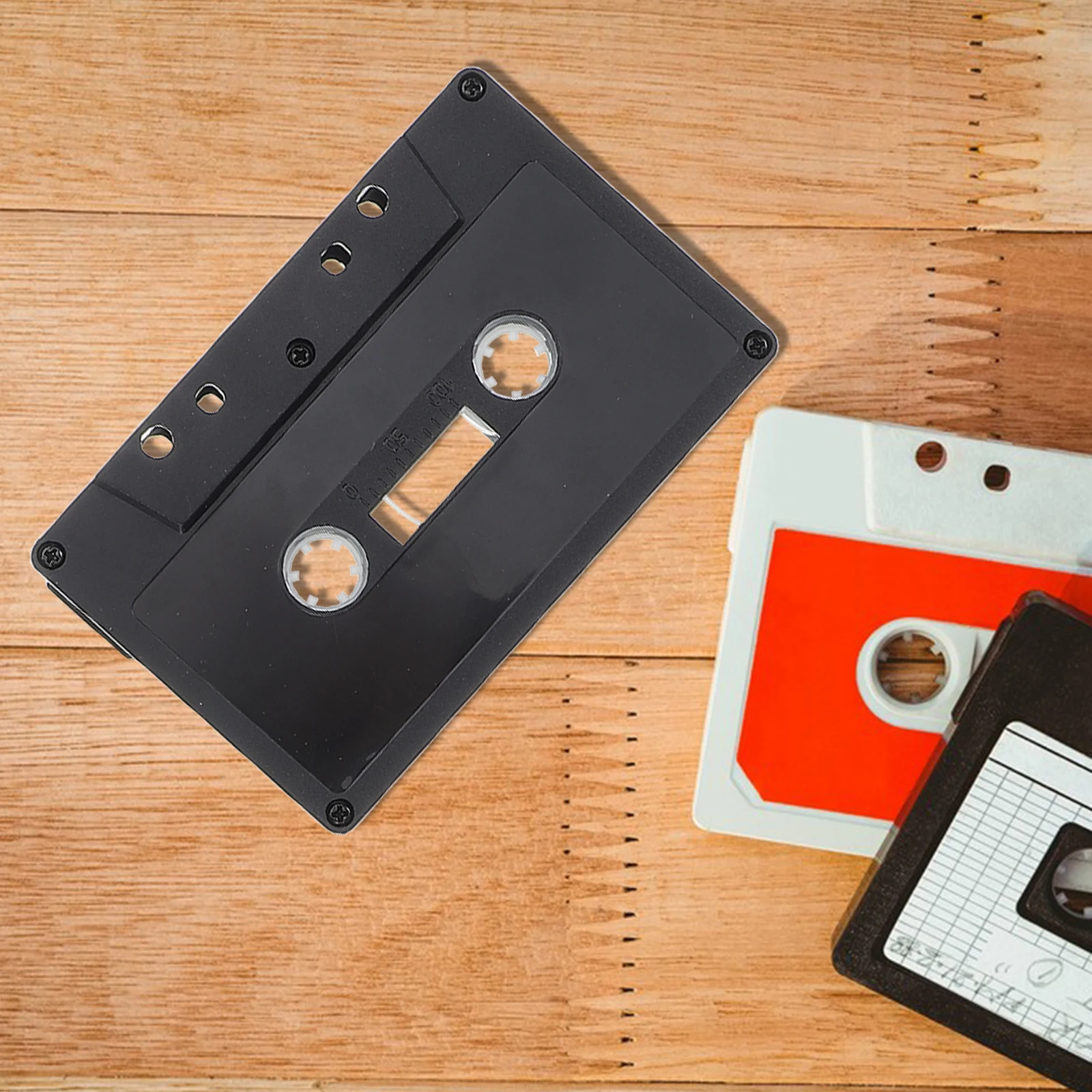 

3Pcs Cassette Tape Decorative Retro DIY Party Blank Audio Cassette Tapes Colorful Wall Blessings Tape Recorder Storage Creative
