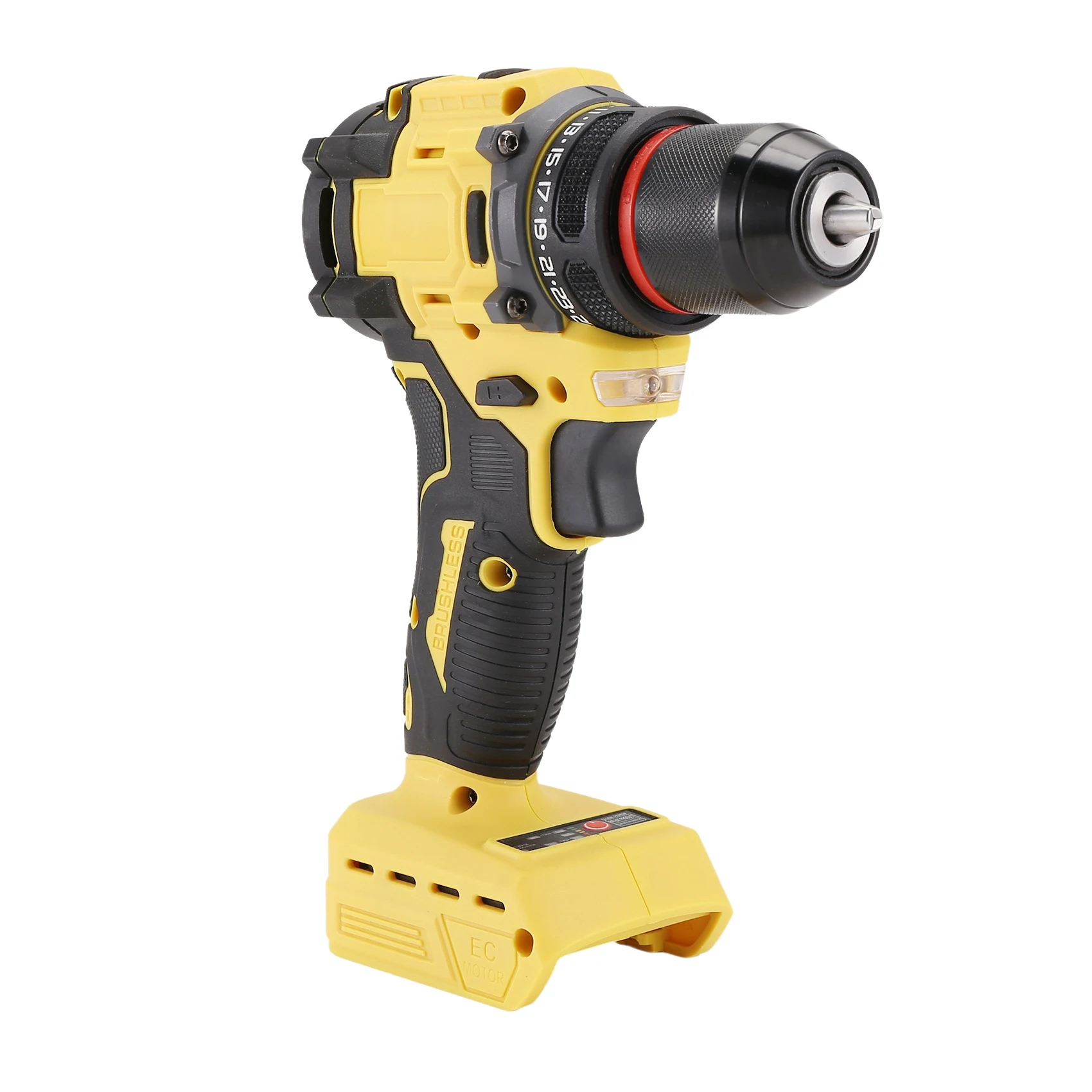 HOT Electric Drill 3/8Inch 90Nm Cordless Electric Drill Brushless Hand Screwdriver for Dewalt 18v 21V Battery Power Tools