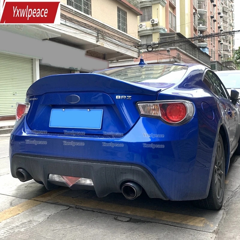 

For Scion FR-S Toyota GT86 Subaru BRZ 2012-2018 ABS Plastic Rear Trunk Lip Spoiler Car Accessories