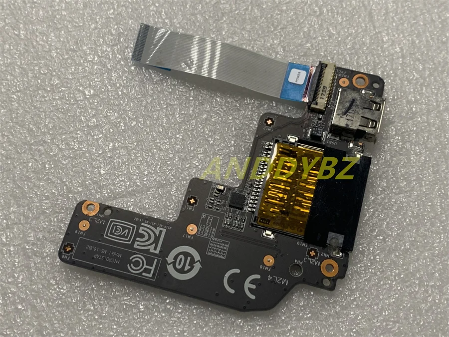 

Used Genuine FOR MSI Leopard Gp62 GP72 GL72 GL62 GE62VR GE72VR Card Reader Media Button USB Board W/cable Ms-16jb2 TESED OK