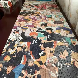 Haikyuu!!!950個のアニメ文字ジグソーパズル、大学バレーボール部門、木製パズル、減圧玩具