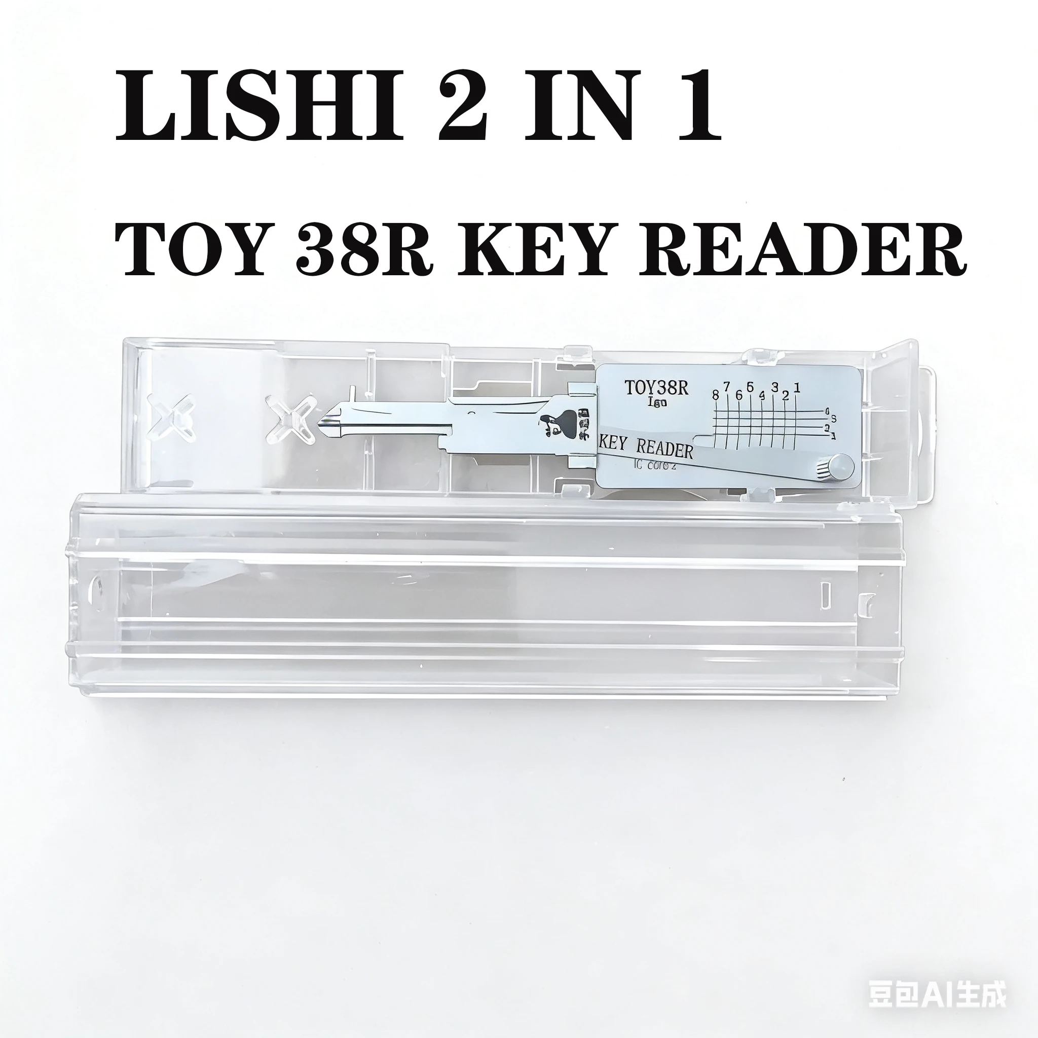 LISHI Auto. Pick FOR TOYOTA/DAIHATSU/HINO  Suits Keyways TOYO-20D (TOY38R & DH4R)  Ignition Only