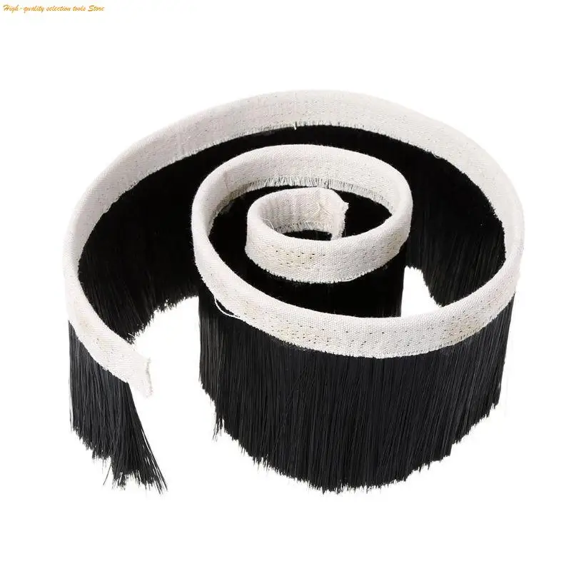 203F 100mm Nylon Brush Vacuum Cleaner Engraving Milling Machine Dust Cover For CNC Ro