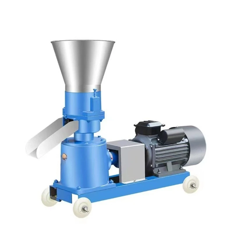 125/150 New Model Feed Food Pellet Making Machine Household Mill Multi-function Animal Granulator 80kg/H-100kg/H 220V /380V 4KW