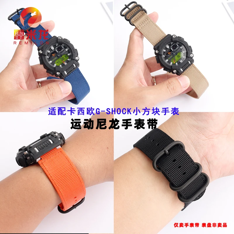 Für casio modifizierte sport nylon uhr armband zubehör dw5600 gwb5600 ga2100 gm2100 GA-2100 GA-2110 gm110 modifiziertes armband