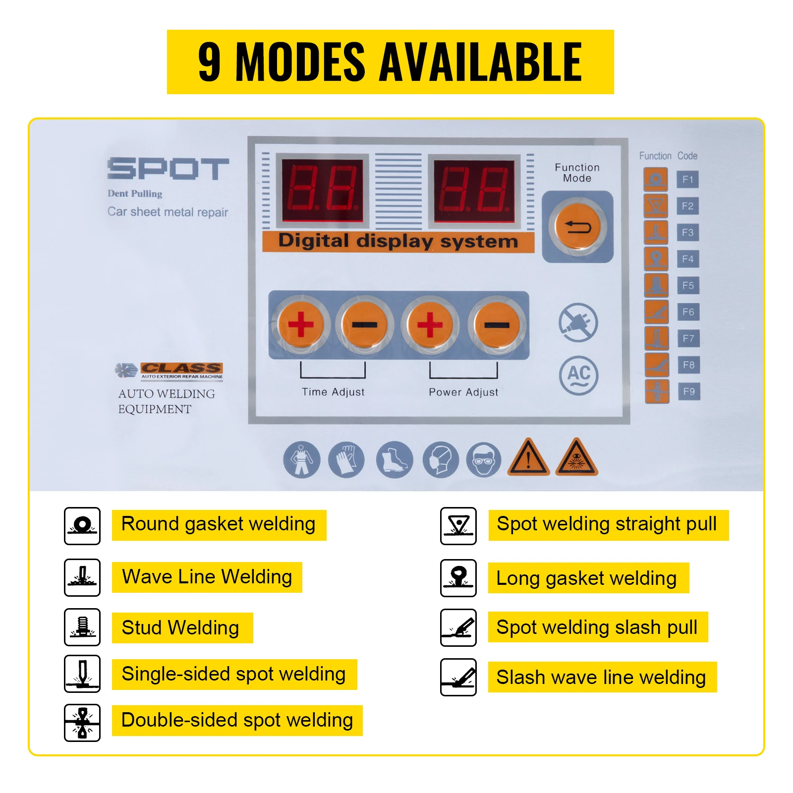 Dent Puller Machine 3800A Vehicle Panel Spot Puller Dent Bonnet Door Repair GYS2700 12KW Spot Welder For Car Dent Repair