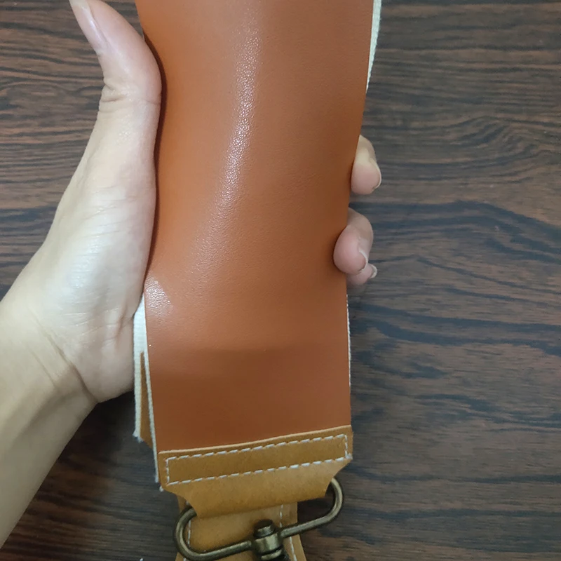 Pro Tukang Cukur Portabel Lapisan Ganda Kulit Asli Mencukur Strop Lurus Pisau Cukur Rautan Tali Sabuk Alat Tali Cukur Diperlukan