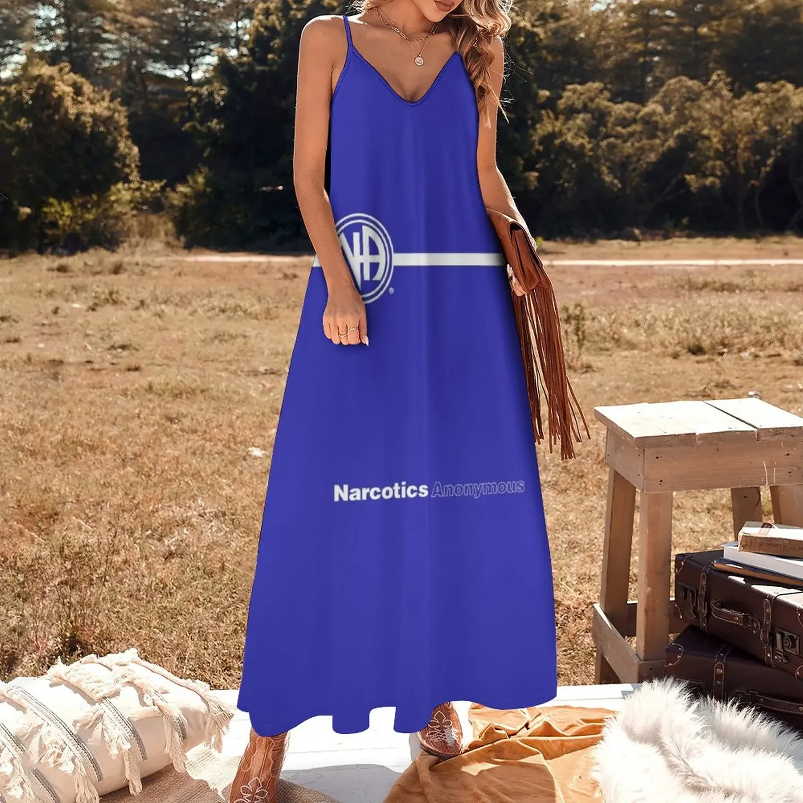 NA Basic Text Book Narcotics Anonymous Gift Sleeveless Dress Evening gown women's evening dresses Dress