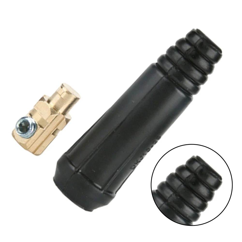 Solid Brass Inner Core Welding Quick Connector High Electrical Conductivity Low-loss Current Transmission Welding Connector