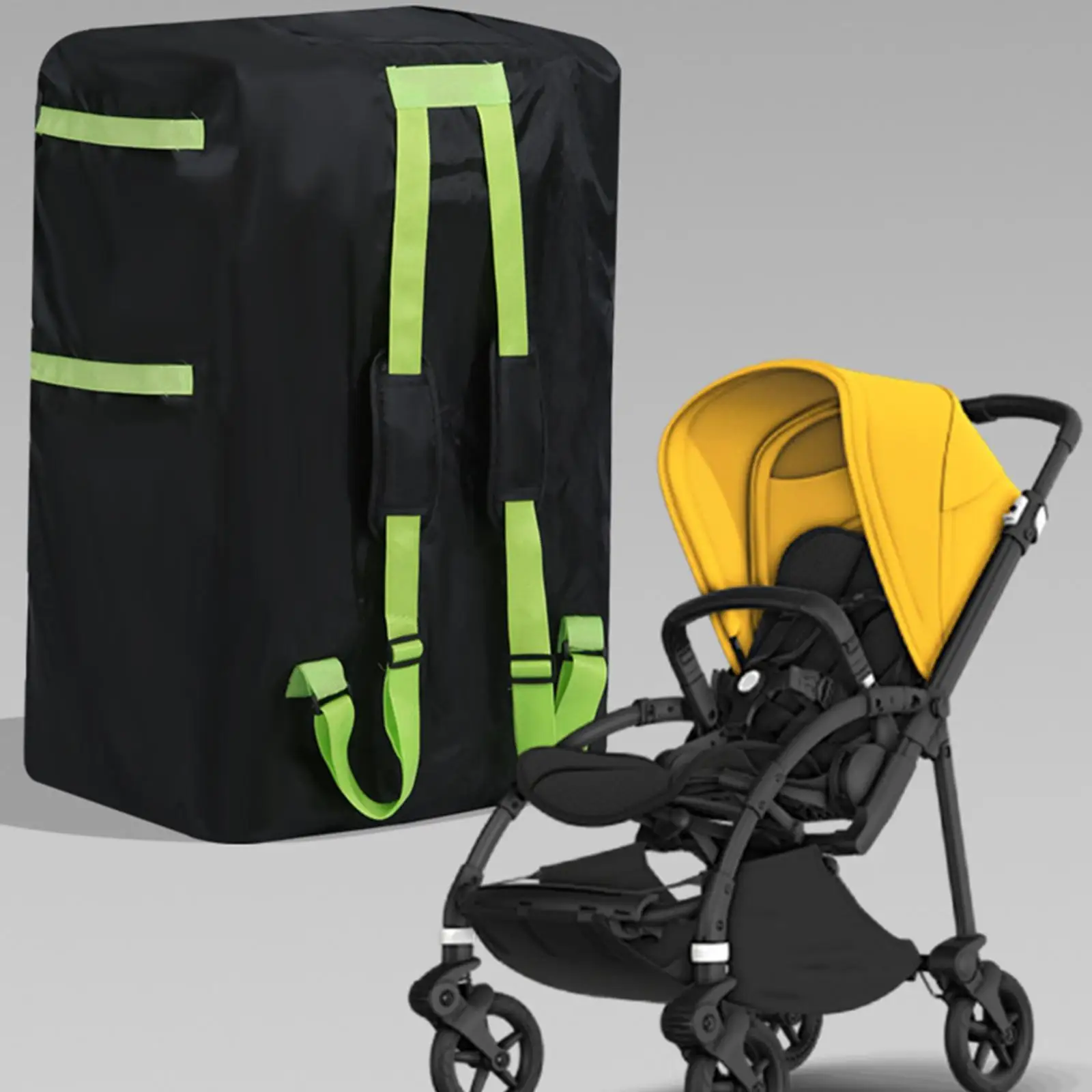 Car Seat Bag for Air Travel Outdoor,Waterproof,Sturdy Portable Oxford Cloth Seat Travel Bag for Airplane with Shoulder Straps