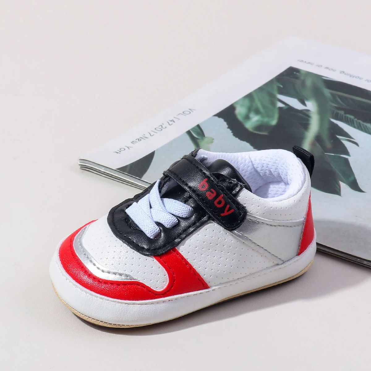 New Style Newborn Baby Boys And Girls First Walking Causal Shoes Outdoor Anti Slip TPR Soles For 0-18M Baby Toddler Shoes