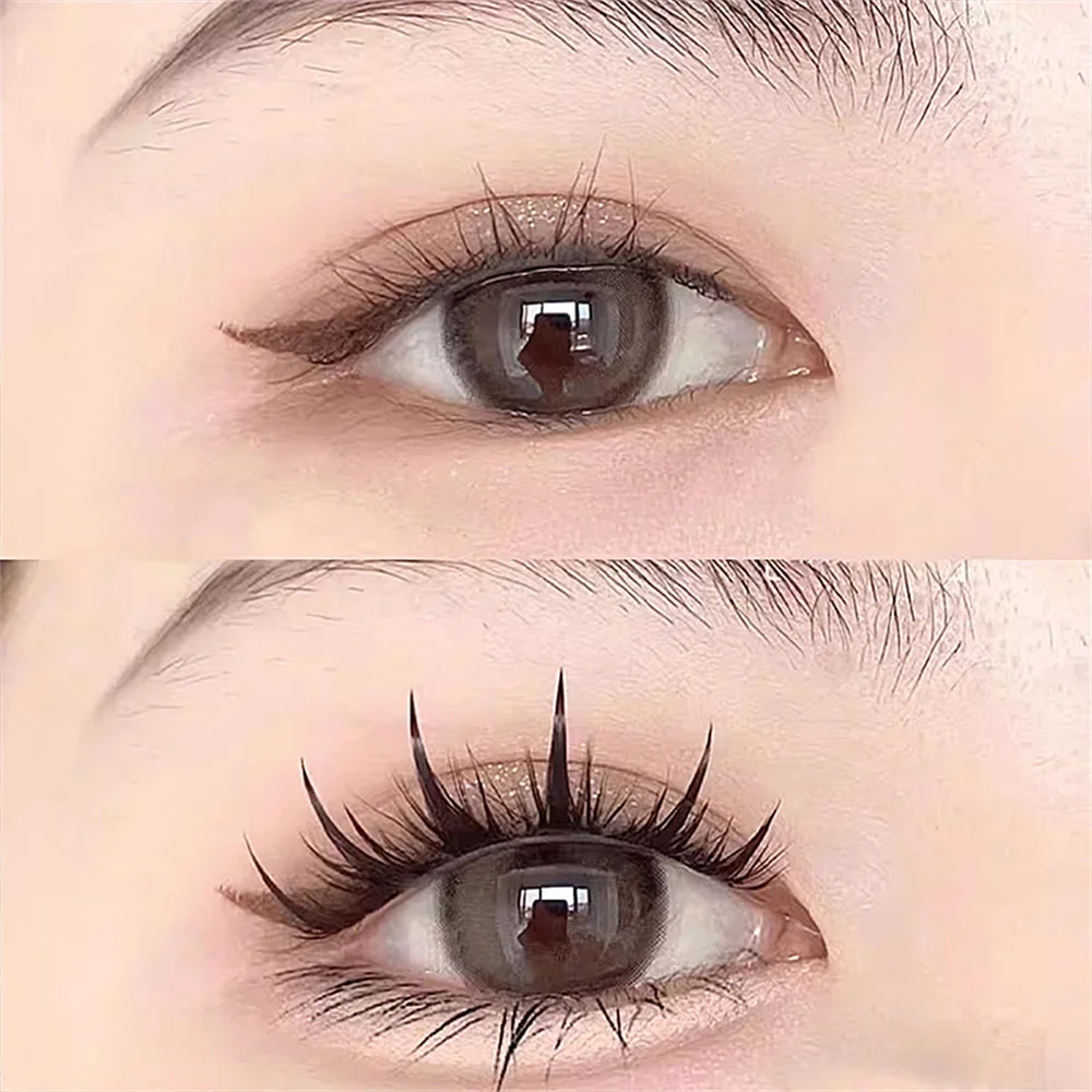 False Eyelashes Manga Lashes Individual Lashes Natural Thick Single Cluster Segmented Korean Makeup Cos Fake Eyelash Extensions