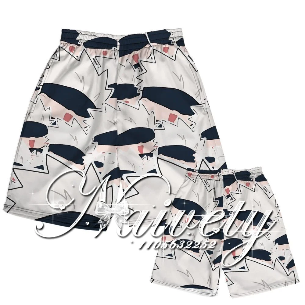 

Jujutsu Kaisen Gojo Satoru Full Print Quick Dry Shorts Unisex Summer Breathable Outdoor Running Basketball Anime Casual Shorts