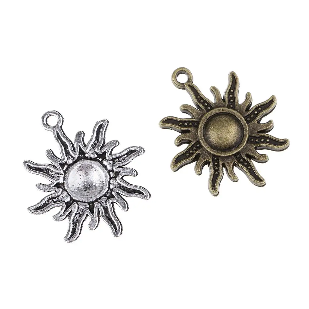 Hollow Out Pendants Findings Alloy Vintage Charms Jewelry Making Accessories for Scrapbooking Key Chains and Gifts