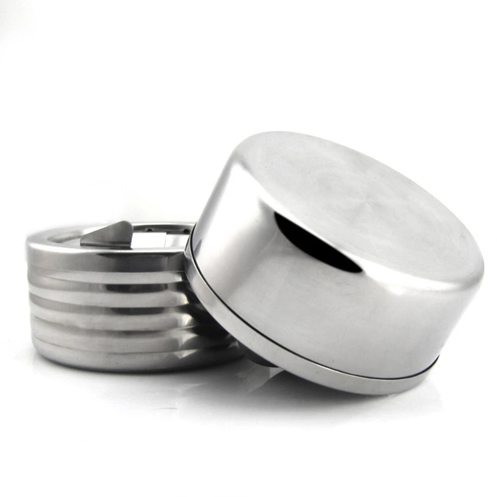 

Windproof Round Cigar Stylish Ashtray Ashtray Cover Modern Creative Home Office Keeps Clean