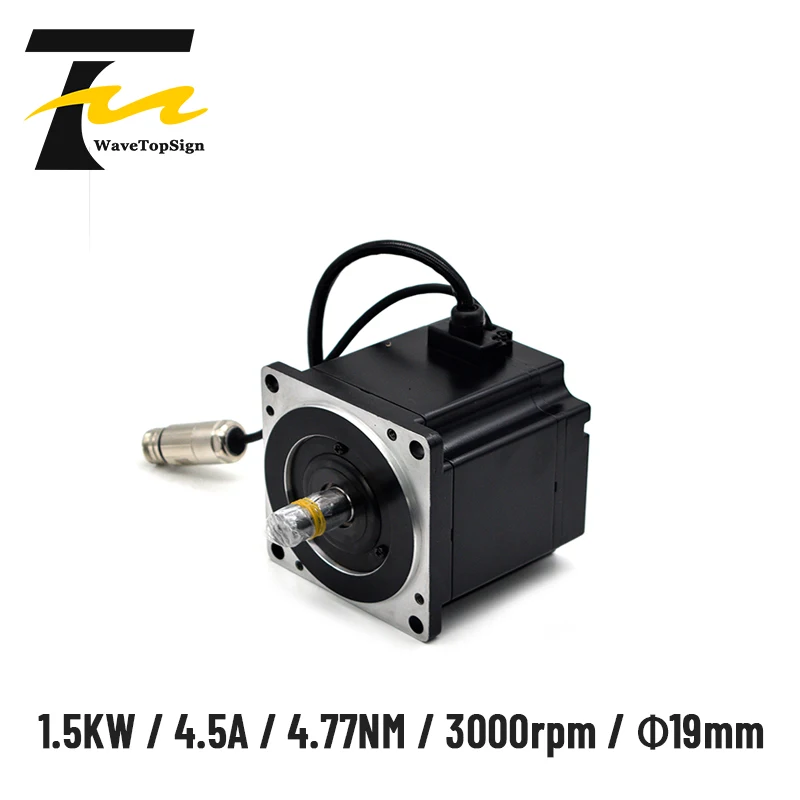 

WaveTopSign Servo Motor 1.5KW SGMPH-15DAA61D 4.77NM 3000rpm