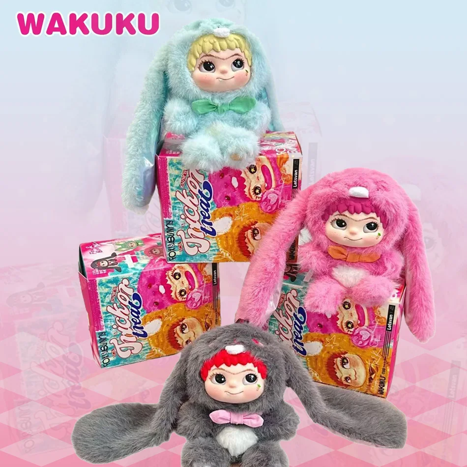 

Fox & Bunny Trickor Treat Linda фигурка воздуха воздуха мобильная коробка zorro conejito аниме llavero de muñeca bolsa sorp