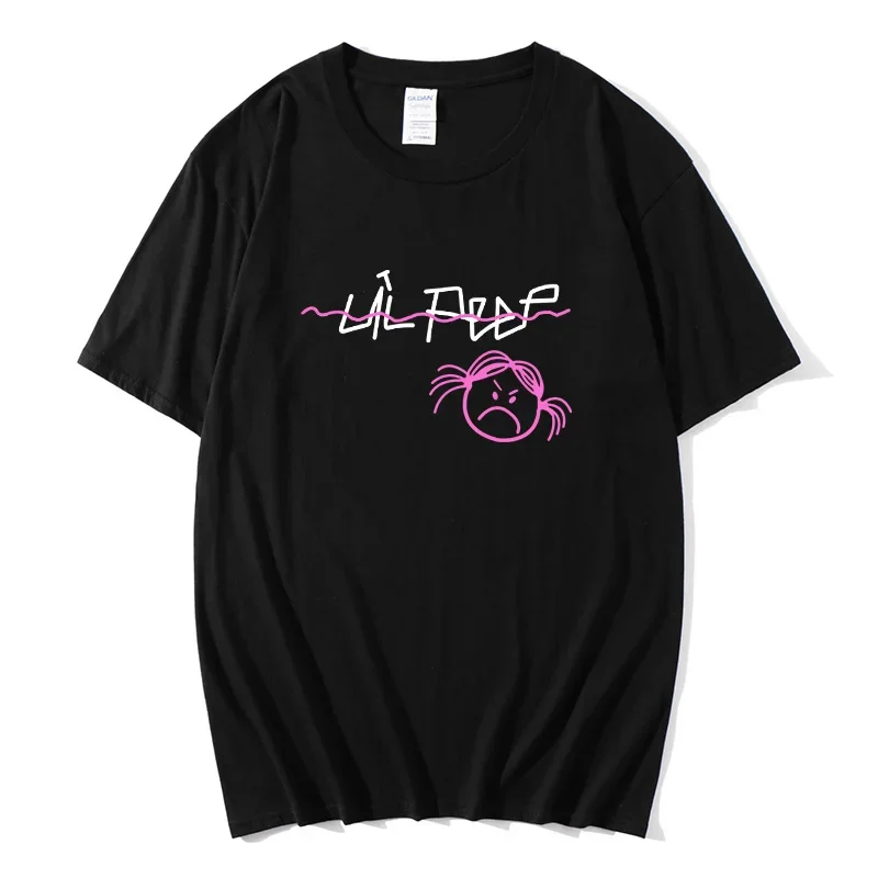 Fashion Hip-hop T-shirt Lil Peep T-shirt Print Love Lil Peep Women\'s Black T-shirt Women Short Sleeve Summer New Female Tops Tee