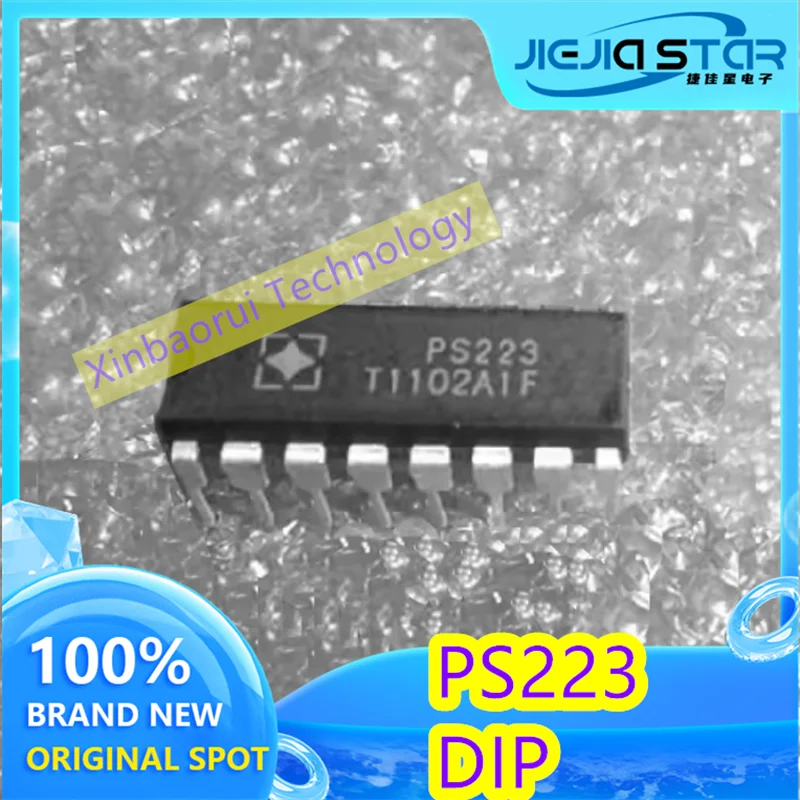 (5/10ชิ้น) PS223ปลั๊กโดยตรง DIP16ชิปควบคุมไฟ LCD 100% ใหม่เอี่ยมอิเล็กทรอนิกส์ดั้งเดิม