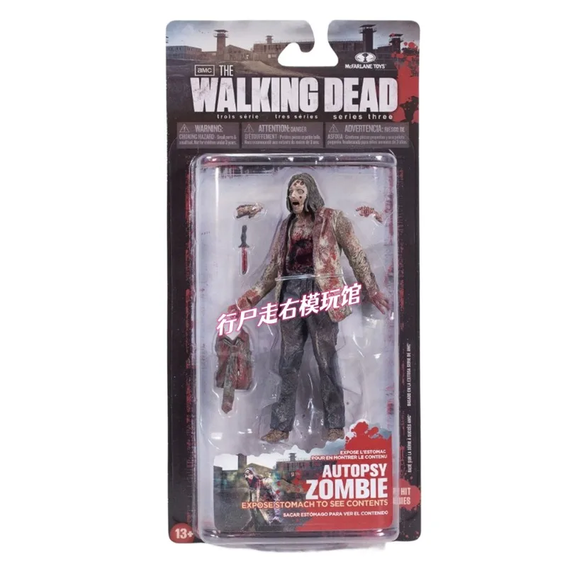 In Stock 4.5 Inche 1/12 AUTOPSY ZOMBIE The Walking Dead Movie Horror Doll Toy Collection Gift