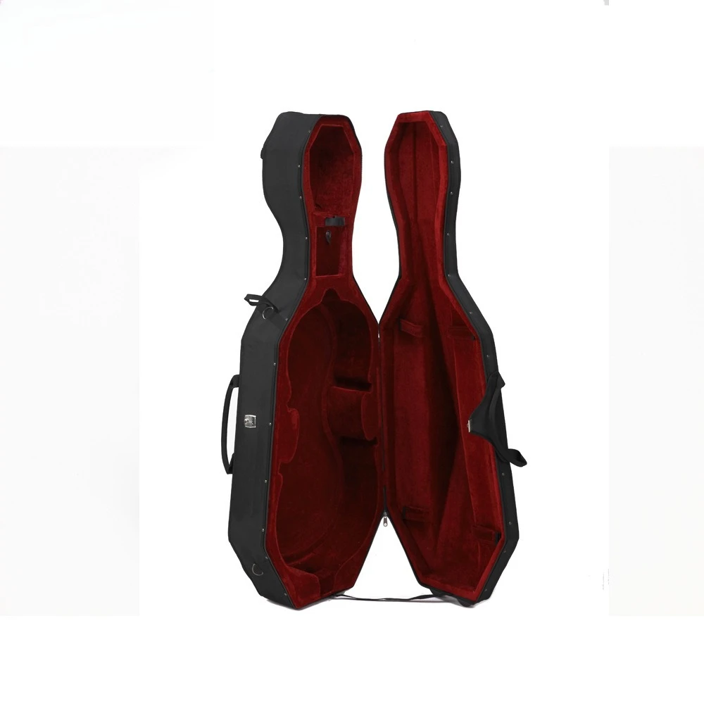 High Quality Hard Foam Cello Case Shockproof Portable Protective Storage Bag Musical Instrument Carry Box for Cello Players