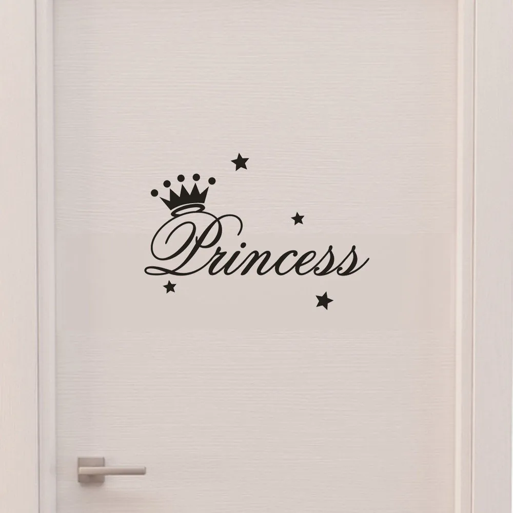 Stickers Home Princess Art Wall Room Removable Decor Mural Vinyl Home Decor Kids Stickers For Walls Preppy Room