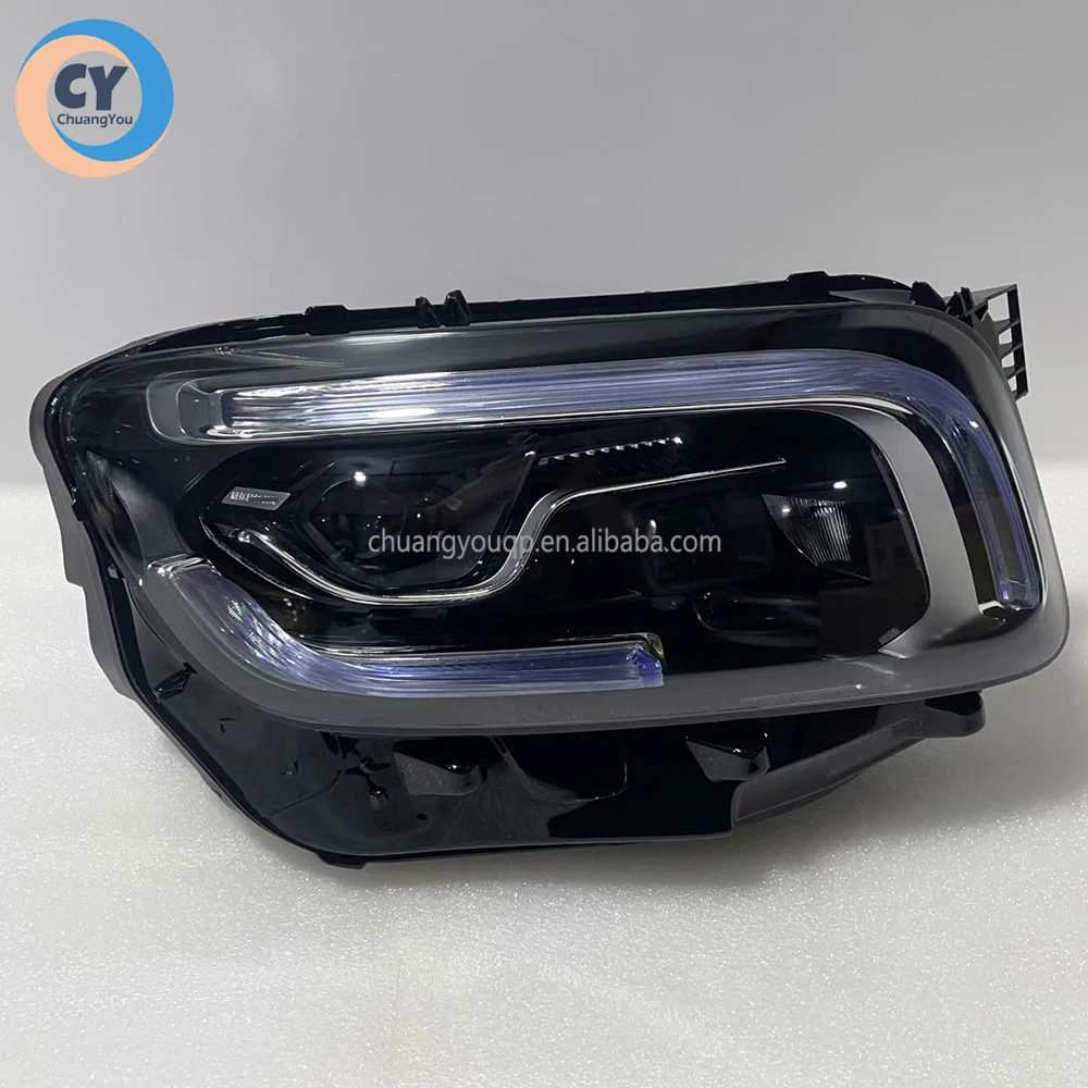 For  Mercedes-Benz GLB AMG Headlights 2020 -2022 2023 Original Matrix LED Headlamp Geometric Light GLB35 GLB45 250D X247 Voltage