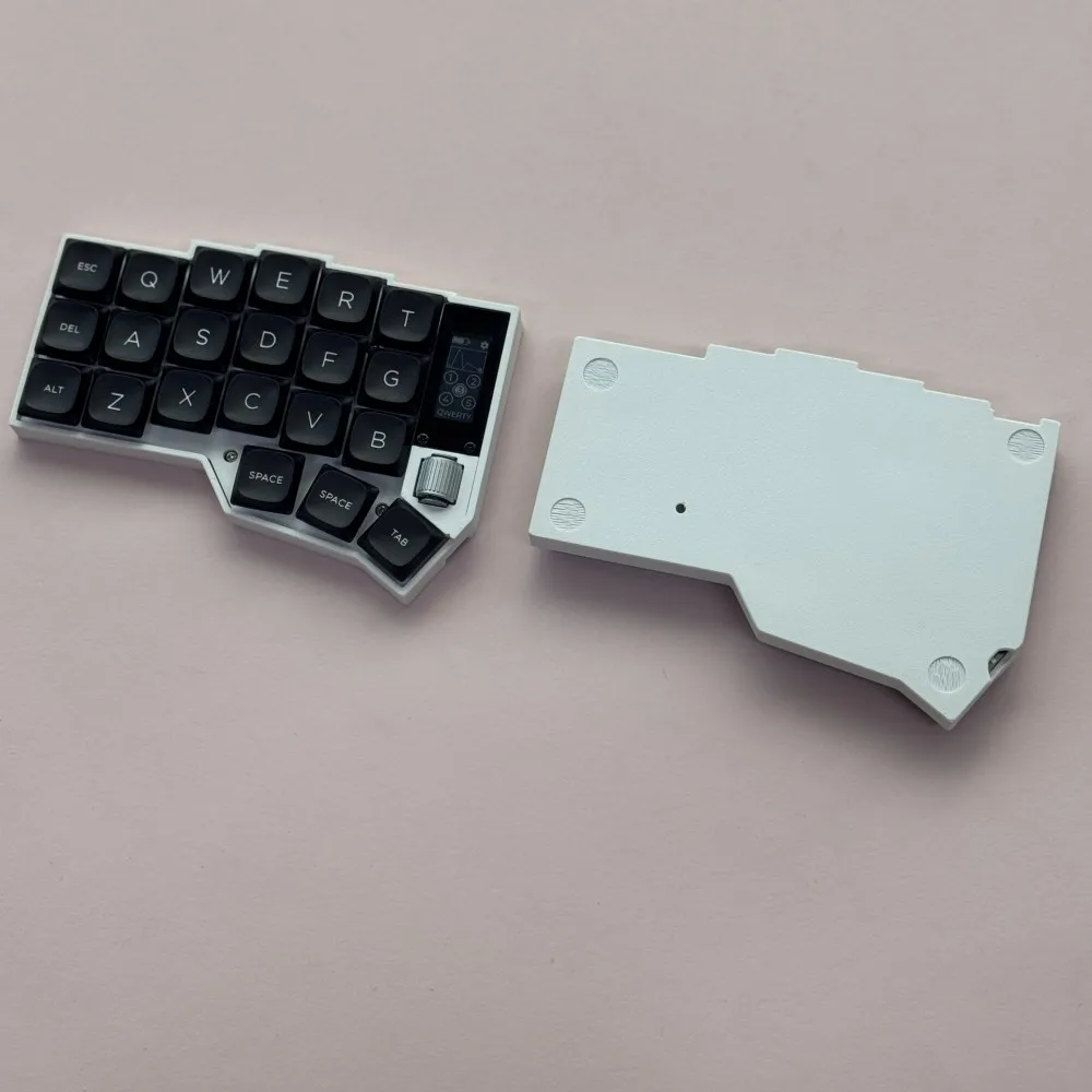 Corne 분할 키보드 키트 사용자 정의 60% Kailh Choc V1 V2 로우 프로파일 키보드 무선 블루투스 ZMK Nice View 롤러 조이스틱 게임