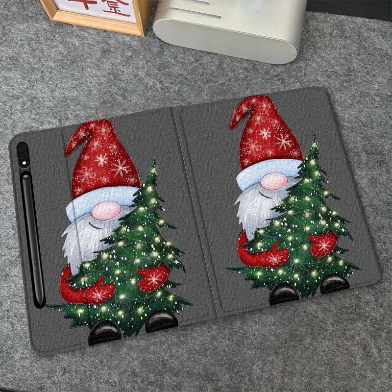 

Cute Cartoon Santa Claus For Samsung Galaxy Tab S6 S7 S8 S9 S10 FE Plus Lite Soft Flexible Support Tablet Case Gift
