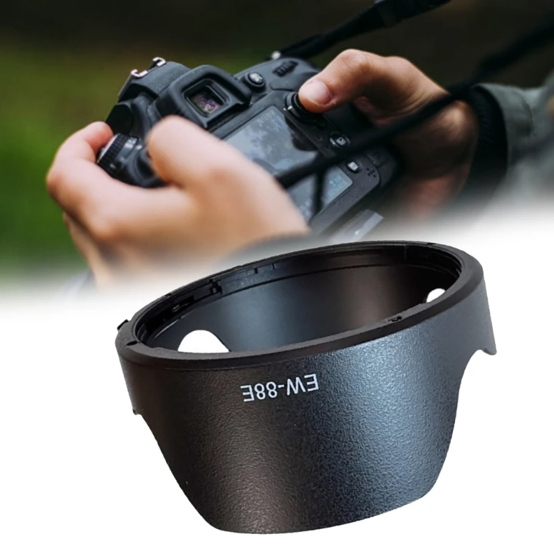 

EW-88E Camera Lens Hood for RF 24-70mm F2.8 L IS Lens Replaces EW-88E Lens Cover Easy to Install