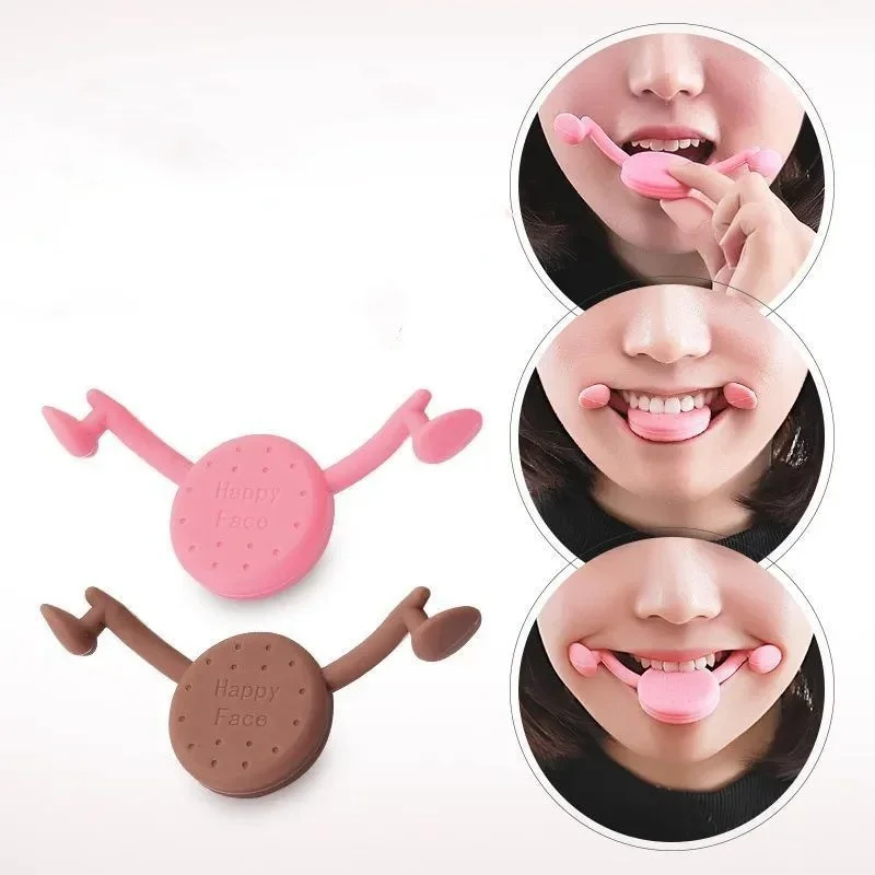 Smile Trainer Corrector ปากกระชับกล้ามเนื้อ Face Exerciser ซิลิกาเจล Lips Shaper Smile Lips Makers เครื่องมือดูแลผิวหน้า