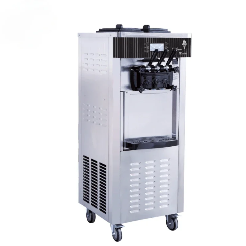 20-28 liters/hour 3-flavored soft ice cream machine Commercial soft-serve ice cream machine