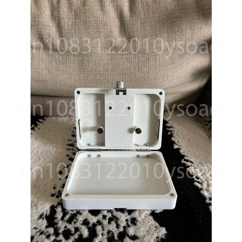 Mini 3D Printed Oil Painting Box Portable Adjustable Palette With Oil Cups Fits Canvas Boards Height 50-250 Mm