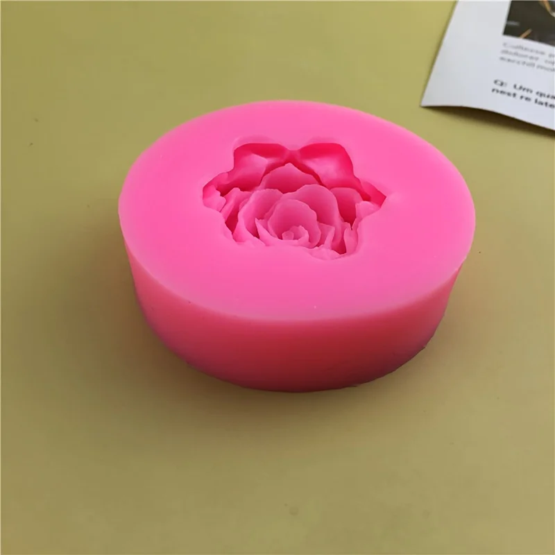 1 Stück Blumenduftkerzen-Silikonform – vielseitig einsetzbar für Heimwerkerarbeiten, Seifenherstellung und Tonprojekte – Detail 4