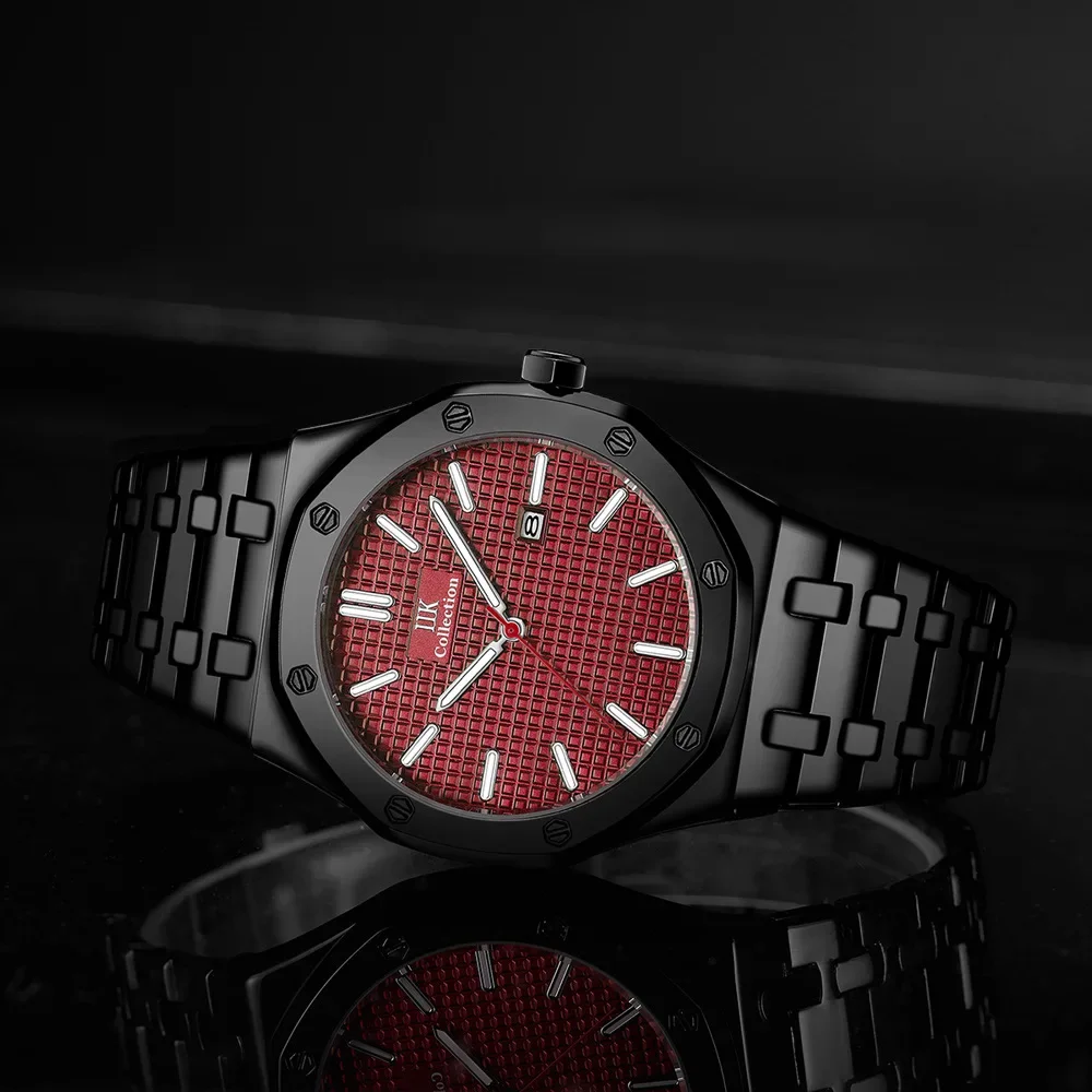 مصنعي العلامة التجارية الأصلية المبيعات المباشرة ساعة كوارتز للرجال ساعة بوتيك ترفيهية رقمية كبيرة الحجم ساعة يد مضيئة