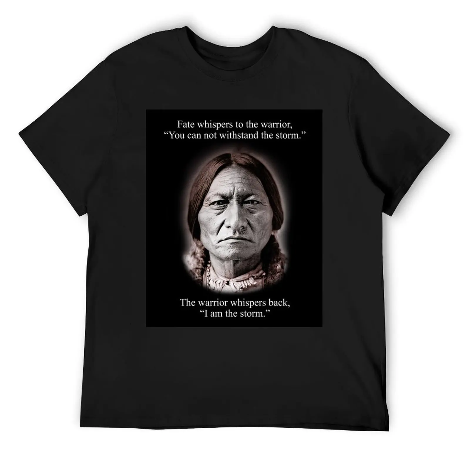 

Fate Whispers To The W-A-R-R-I-O-R Sitting Bull Canvas Print Canvas Gallery Wraps Ready To Hang Wall Decoration Canvas T-Shirt