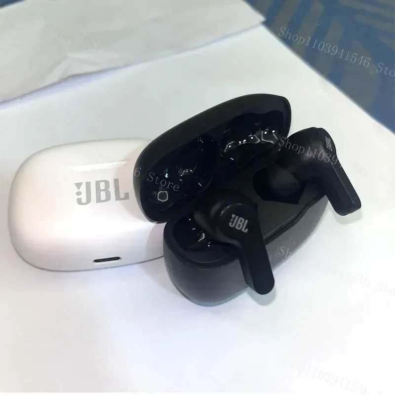 JBL WAVE 200TWS는 진정한 무선 이어버드를 갖춘 제품입니다. JBL W200 tws 블루투스 5.0 이어폰, 마이크가 있는 스포츠 헤드폰, HK 버전 썸네일 5