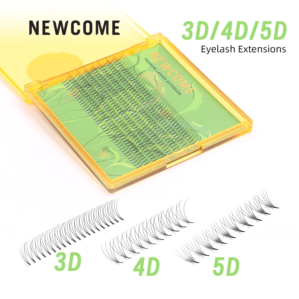 16 file Easy Fanning Estensioni delle ciglia flora Lash Morbido Nero Russo Volume Ciglia Flare Auto Fan Ciglia Trucco Ciglia Naturali