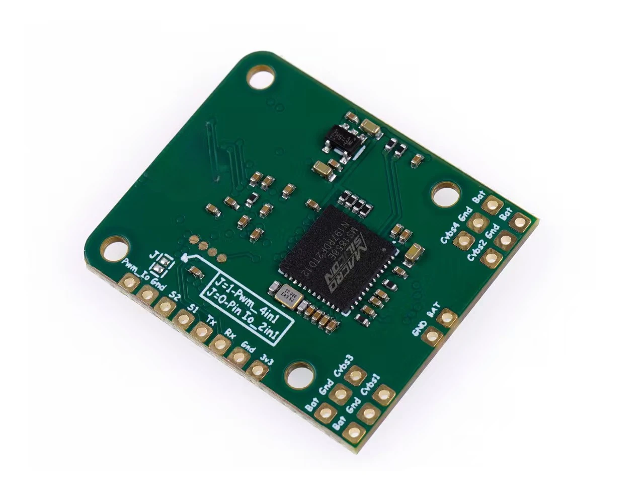 AVLink 4IN1 V2 Analog to Vista Converter – 4-Axis Input OSD Adapter for FPV Drone, Supports 5-36V & 4-6S Battery