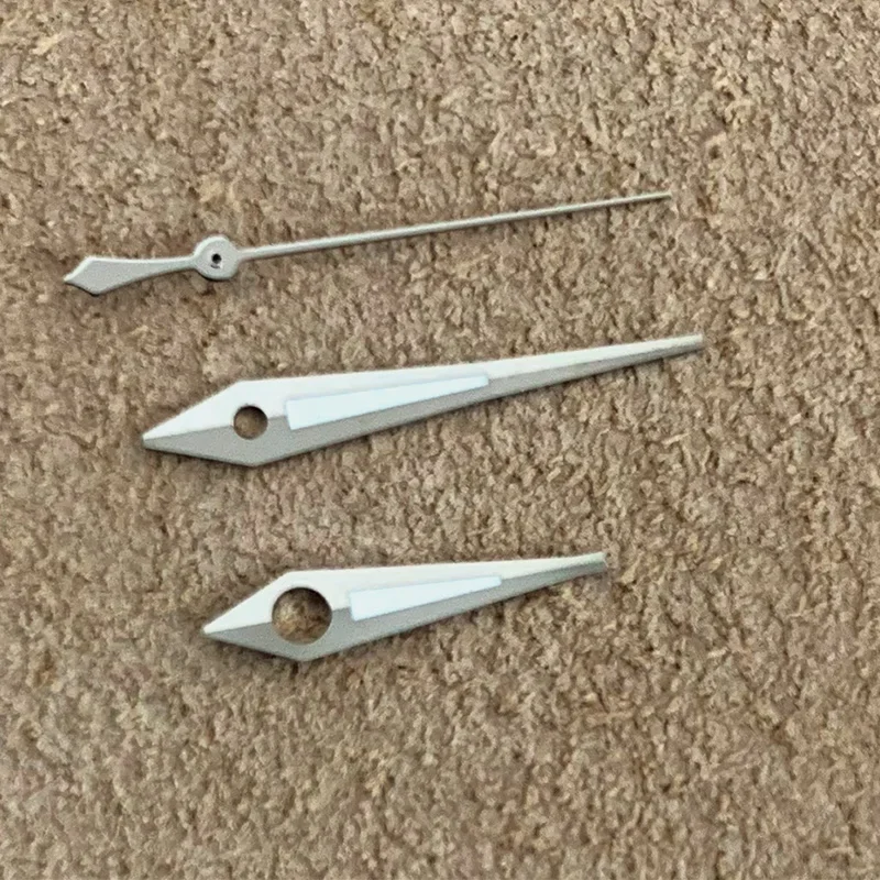 เข็มนาฬิกาเรืองแสงสีเขียวแบบกำหนดเอง เหมาะสำหรับกลไกนาฬิกา 7S26 NH36 NH35 4R Seiko SKX NH35 อะไหล่เข็มนาฬิกา