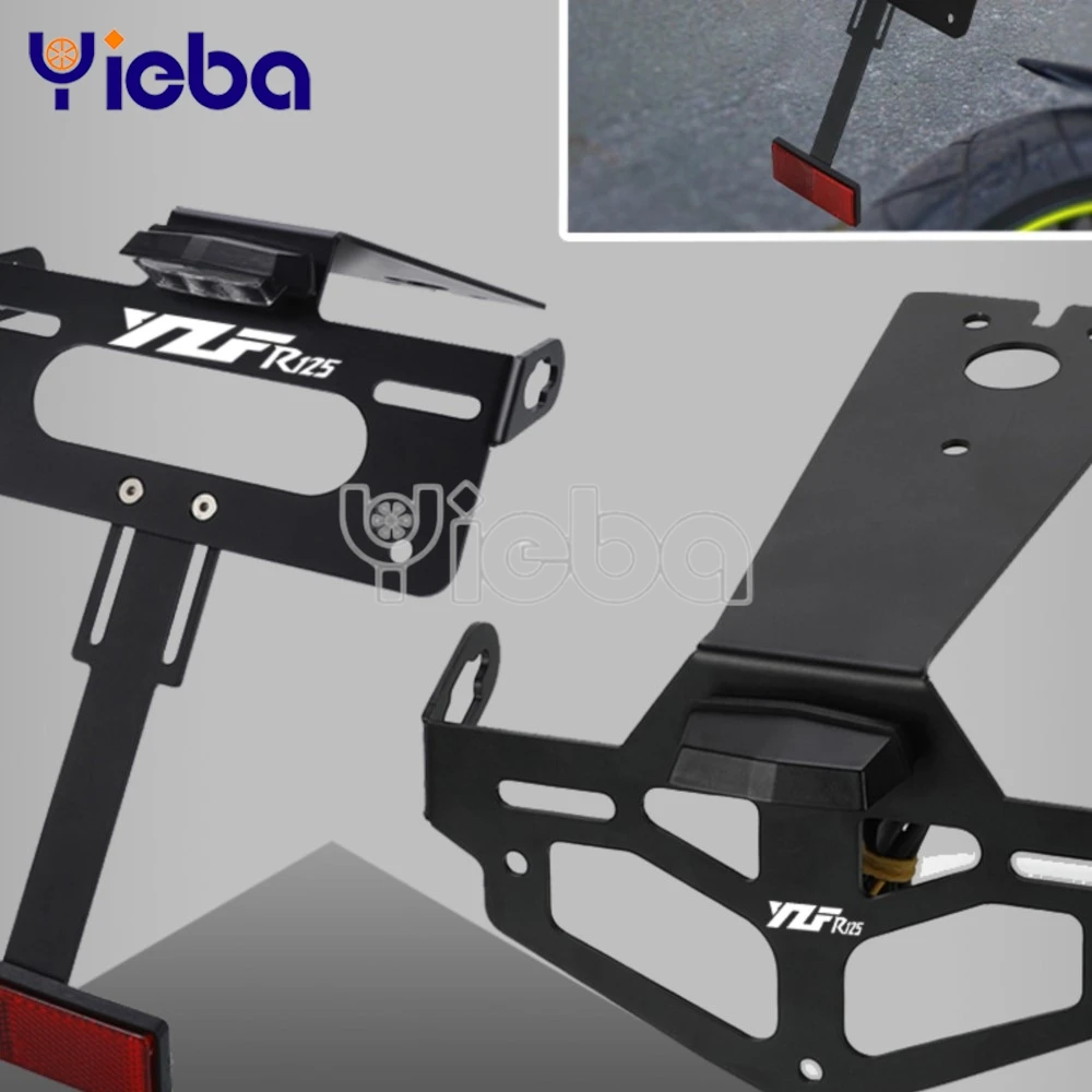 

FOR Yamaha YZF R125 yzfR125 YZFR125 2008 2009 2010 2011 2012 2013 License Plate Holder Fender Eliminator Registration Bracket