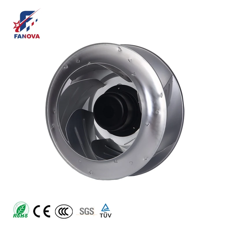 Oem 355mm 230V Backward Curved China Centrifugal Fan Factory With PWM Speed Regulating