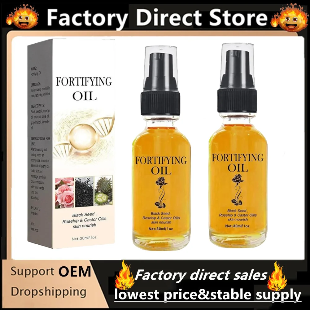 2 uds aceite de rosa mosqueta aceite de semilla negra y aceite de ricino suero Facial aceite de ricino Natural aceite de semilla negra esencia Facial hidratante Facial