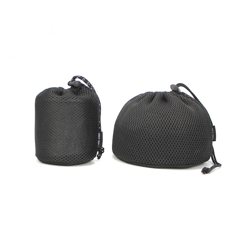 

Outdoor camping, round bottom storage bag, camping water cup carrying bag, teapot storage bag, cup net bag， camping gear